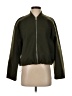 Zara 100% Polyester Green Track Jacket Size S - photo 1