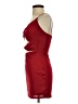 Windsor Solid Burgundy Cocktail Dress Size S - photo 5