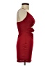Windsor Solid Burgundy Cocktail Dress Size S - photo 4