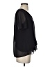 Rebecca Taylor 100% Polyester Black Short Sleeve Top Size 4 - photo 4