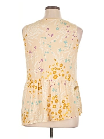 LOGO by Lori Goldstein Sleeveless Blouse (view 2)