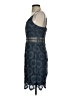 Aqua 100% Polyester Blue Cocktail Dress Size S - photo 5