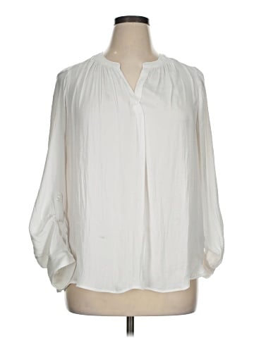 Simply Vera Vera Wang 3/4 Sleeve Blouse (view 1)