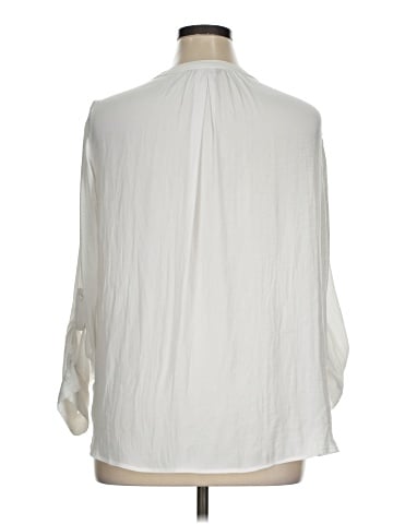 Simply Vera Vera Wang 3/4 Sleeve Blouse (view 2)