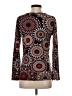 North Style Burgundy Long Sleeve Top Size S - photo 2