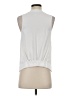 Brochu Walker 100% Polyester White Sleeveless Blouse Size S - photo 2