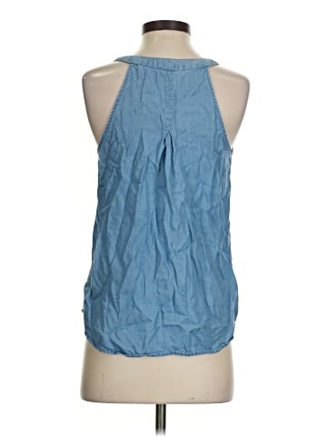 Mine Sleeveless Button-Down Shirt (view 2)
