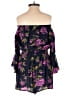 Express 100% Rayon Purple Romper Size XXS - photo 2
