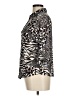 Emily Daniels Animal Print Brown 3/4 Sleeve Blouse Size M - photo 5