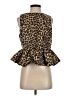 H&M 100% Polyester Brown Sleeveless Blouse Size S - photo 1