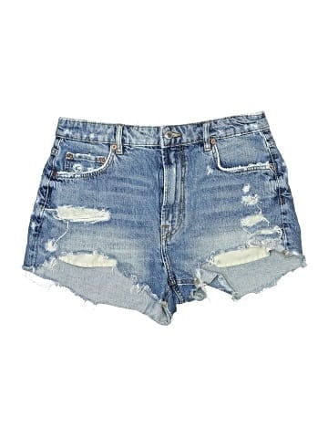 Zara Denim Shorts - front