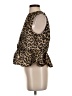 H&M 100% Polyester Brown Sleeveless Blouse Size S - photo 5