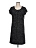 Madison Animal Print Black Casual Dress Size L - photo 1