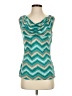 Max Studio Teal Sleeveless Blouse Size S - photo 1