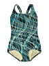 Dolfin Graphic Teal One Piece Swimsuit Size 16 - photo 1