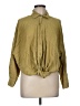 YFB Green Long Sleeve Blouse Size M - photo 1
