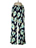 IMAN Print Blue Casual Pants Size L - photo 1