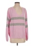 Ann Taylor Stripes Pink Cardigan Size S - photo 1