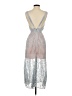 Alice McCall 100% Polyester Metallic Silver Cocktail Dress Size 0 - photo 2