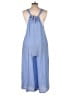 Haute Hippie Solid Blue Jumpsuit Size L - photo 2