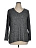 Athleta Gray 3/4 Sleeve Top Size XL - photo 1