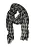 Karl Lagerfeld Paris Gray Black Scarf One size - photo 1