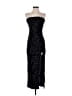 Hello Molly 100% Polyester Stars Black Cocktail Dress Size 4 - photo 1