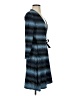 BCBGMAXAZRIA Chevron-herringbone Blue Casual Dress Size S - photo 4