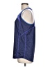 Nike 100% Polyester Blue Active Tank Size L - photo 5