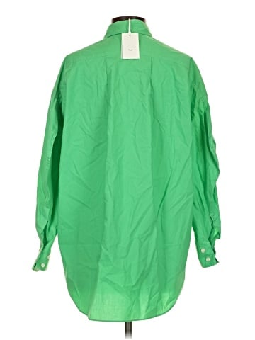 The Frankie Shop 3/4 Sleeve Button-Down Shirt (view 2)