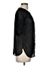 Angie 100% Polyester Black 3/4 Sleeve Blouse Size M - photo 4