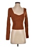 Stefani Collection Brown Pullover Sweater Size S - photo 1
