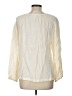 Old Navy Ivory Long Sleeve Blouse Size L - photo 2