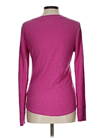 Time and Tru Long Sleeve Henley (view 2)