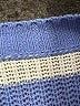 Unbranded 100% Acrylic Stripes Blue Pullover Sweater Size M - photo 7