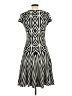 St. John Chevron-herringbone Gray Casual Dress Size 6 - photo 2