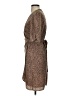 Mod Ref 100% Polyester Animal Print Brown Cocktail Dress Size S - photo 5