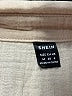 Shein 100% Cotton Tan Short Sleeve Blouse Size 6 - photo 7