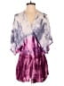 Beulah Style 100% Viscose Tie-dye Purple Romper Size S - photo 1