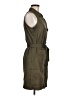 MICHAEL Michael Kors 100% Cotton Green Casual Dress Size 6 - photo 4