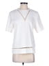 Alexander Wang Ivory White Short Sleeve Blouse Size 4 - photo 1