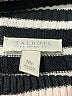 Talbots Outlet 100% Cotton Stripes Black Turtleneck Sweater Size M (petite) - photo 7