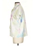 Unbranded 100% Polyester Tie-dye Ivory Short Sleeve Blouse Size S (estimated) - photo 5
