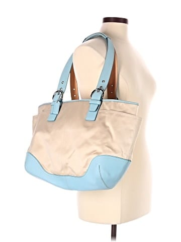 Coach Leather Tote (view 2)
