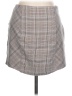 Zara Plaid Gray Casual Skirt Size L - photo 1