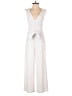 Leith Solid Ivory Jumpsuit Size XXS - photo 1