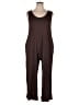 Unbranded Solid Brown Jumpsuit Size XL - photo 1