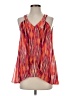 Apt. 9 100% Polyester Orange Sleeveless Blouse Size XS - photo 1