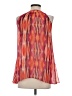 Apt. 9 100% Polyester Orange Sleeveless Blouse Size XS - photo 2