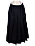 Comme des Garçons Comme des Garçons 100% Polyester Solid Black Formal Skirt Size M - photo 1